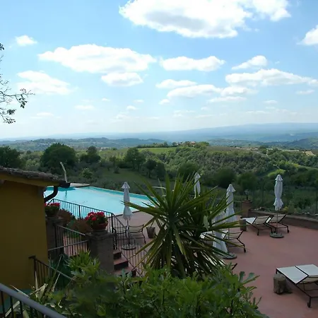 לינה וארוחת בוקר Appartementen Vista Sull'Oliveto Poggiolo (Terni)